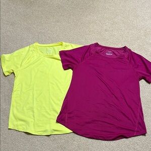 2 Tek Gear Short Sleeve Athletic Tees